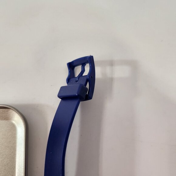 Purolator Courier Wrist Watch Lot of 2 Blue & Leather Bands Gift Novelty Vtg - Picture 3 of 13